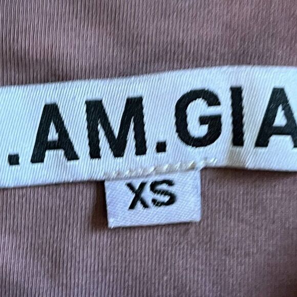 I.AM.GIA Mauve Saturn Cutout Dance Sexy Bodysuit   Women's Size XS - Picture 3 of 7